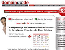 Tablet Screenshot of domaindo.de